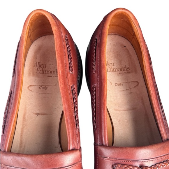 Allen Edmonds Cody Tassel Loafers Brown Leather main image 11